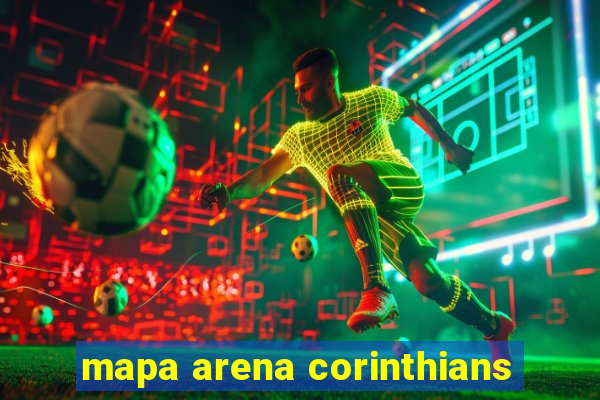 mapa arena corinthians